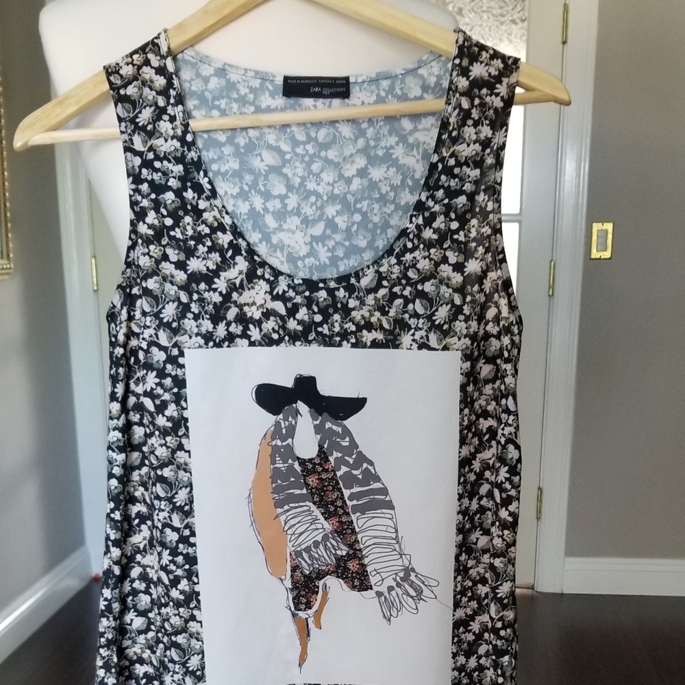 Zara sleeveless top size S